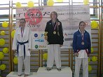 Ana Florjančič deklice (12,13) -50kg 1. mesto