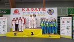 Tjaša Ristić, Lina Pušnik, Kati Florjančič članice ekipno 3. mesto