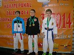 Igor Abramović (8-9 let) -25kg 1. mesto, Luka Radić 3. mesto